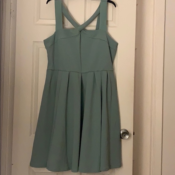 torrid Dresses & Skirts - NWOT light green torrid cocktail dress -never worn